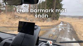 Fastkörning och resan mot snön börjar @MsFREKKO