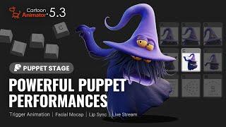 Cartoon Animator 5.3: Puppet Stage | Cinematic Camerawork