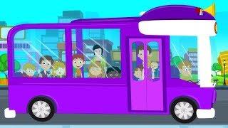 колеса в автобусе | детские песни | Wheels On The Bus | Oh My Genius Russia | Kids Songs