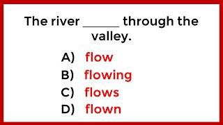 English Grammar Test ️ If you pass this test, your English is fantastic!