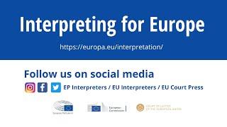 Interpreting for Europe