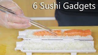 6 SUSHI GADGETS - to help you make great sushi :)