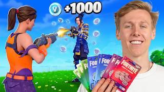 1 Elimination = 1000 V-Bucks w/ Overstrand