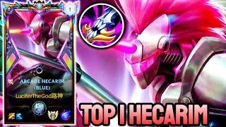 WILD RIFT HECARIM - TOP 1 HECARIM GAMEPLAY - CHALLENGER RANKED