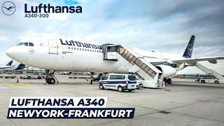 TRIP REPORT / With the A340 across the Atlantic! / New York JFK to Frankfurt / Lufthansa A340