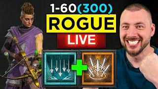 Season 7 Rogue Speedrun - Dance of Knives & Rain of Arrows Gameplay - Diablo 4 Builds