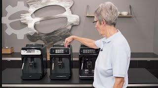 Philips Espresso Machine Line Overview