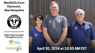 MacGlaflin Farm - Adopt A Cow Live Chat 2024