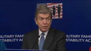 Senator Blunt, Colleagues Introduce Military Family Stability Act 10/6/15