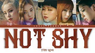 ITZY (있지) – NOT SHY Lyrics (Color Coded Han/Rom/Eng)