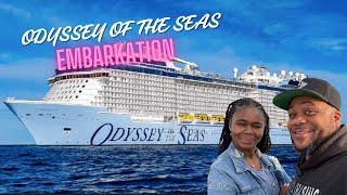 Royal Caribbean's Odyssey of The Seas Embarkation