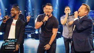 Sexiest Male Vocalist Riff-Off w/ Usher & Luke Evans