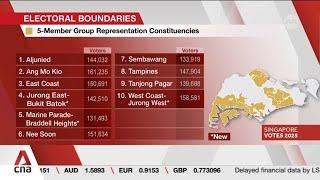 GE2025: Sweeping changes to Singapore's electoral boundaries see 4 more Parliamentary seats