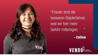 Frauenpower am Stapler : Celines Geschichte  bei VENDO