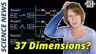 37 Dimensional Quantum Paradox To Improve Quantum Computing