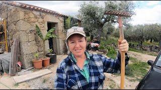 Tour of My Permaculture Garden on My Off Grid Land in Central Portugal