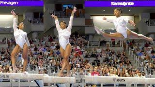 Jordan Chiles Slow Motion Balance Beam BB 2024 Xfinity Championships Senior Women Session 2 Day 2