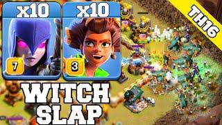 Unstoppable! Th16 ROOT RIDER & WITCH Attack Strategy Clash Of Clans | Easy 3 Star Root Rider Attacks