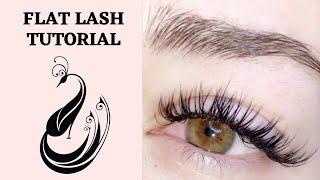 Flat EyeLash Extensions Tutorial | Classic Matte Look Using Yegi Flat Lashes