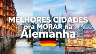 6 MELHORES CIDADES pra se MORAR na ALEMANHA 