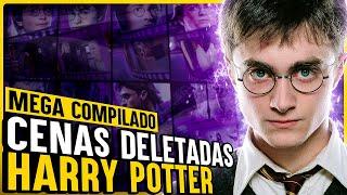 QUASE TRÊS HORAS DE CENAS DELETADAS DOS FILMES DE HARRY POTTER | Mega Compilado Magia do Cinema