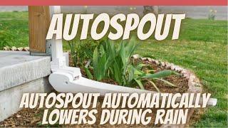 AutoSpout: The no-maintenance automatic downspout extender