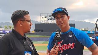 PALABRAS DE LEOBALDO CABRERA, JUGADOR DE TIGRES DE ARAGUA ️ #tigresdearagua #lvbp #beisbol