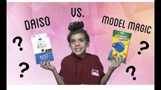 Daiso Clay Vs. Model Magic Clay!