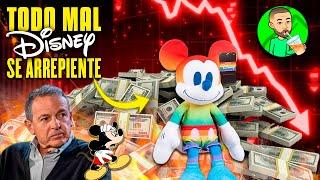 HUMILLADOS Y EN QUIEBRA: DISNEY SE ARREPIENTEN DE SER WOKE (PERDIERON MILLONES)