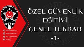 ÖZEL GÜVENLİK EĞİTİMİ GENEL TEKRAR #özel #güvenlik #ögg #kişi #hakları #ders #notları