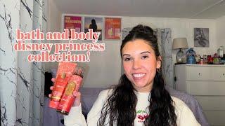 bath and body works disney princess collection haul!