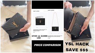 YSL CLUTCH TO CROSSBODY HACK