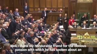 Tory MP pays emotional tribute to Pc Keith Palmer