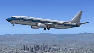 Microsoft Flight Simulator 2004 | Seattle - Los Angeles | Boeing 737-400