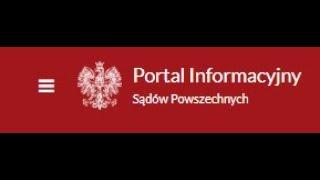 Portal Informacyjny Sądów Powszechnych w programie Vicarius e-Kancelaria.