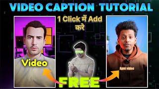 Best Hindi AI Caption Generator 2025 | Auto Subtitles for Viral Shorts & Long Videos (All Languages)