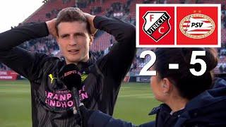 Guus Til Interview Post FC Utrecht 2 vs 5 PSV Eindhoven 01/12/2024