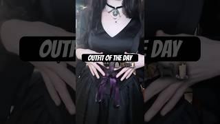 outfit of the day ️🪦‍⬛ #goth #ootd #fitcheck