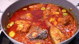 How to make Fante Fante | the Ghanaian fisherman stew | Fresh fish sauce/stew