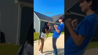 golden retriever x black cat ️ #relationship #couple #bf #yt #dance #dancing #trend #trending #fyp