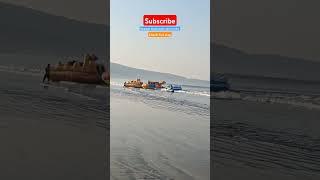 Diveagar beach water sports rides Kokan Raigad #beach #water #sports #ride #kokan #raigad #shorts