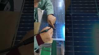 online solar panel repairing|solar panel repair manually |solar panel production line
