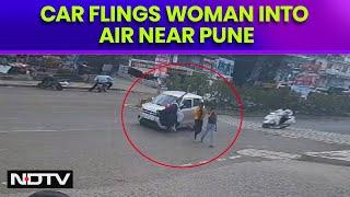 Pune Car Accident | Weeks After Porsche Horror, Car Flings Woman Into Air Near Pune