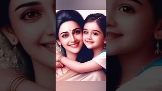 செல்ல மகள்‍#motherlove#Amma pasam#trending#love#affection#mom #shortsfeed#viralvideo#reels#short