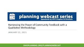 Harnessing the Power of Community Feedback with a Qualitative Methodology