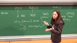 Olivia Caramello - 1/4 Introduction to categorical logic, classifying toposes...