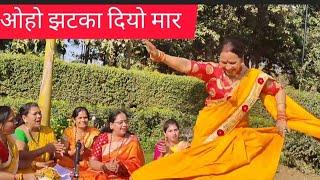 लड़ गए मेरा नैना सावरिया प्यारे से with lyrics #song #bajan #dance