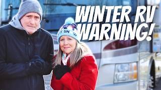 A Simple RV WINTER MISTAKE Almost Turned into DISASTER!