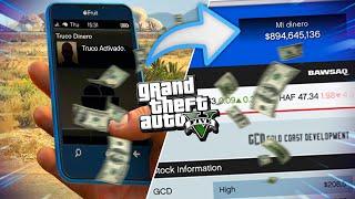 Como ser MILLONARIO en GTA V modo HISTORIA | TRUCOS DE DINERO