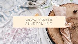 ZERO WASTE STARTER KIT  create your own traveling kit 